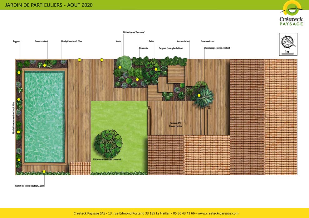 Design unique terrasse bois